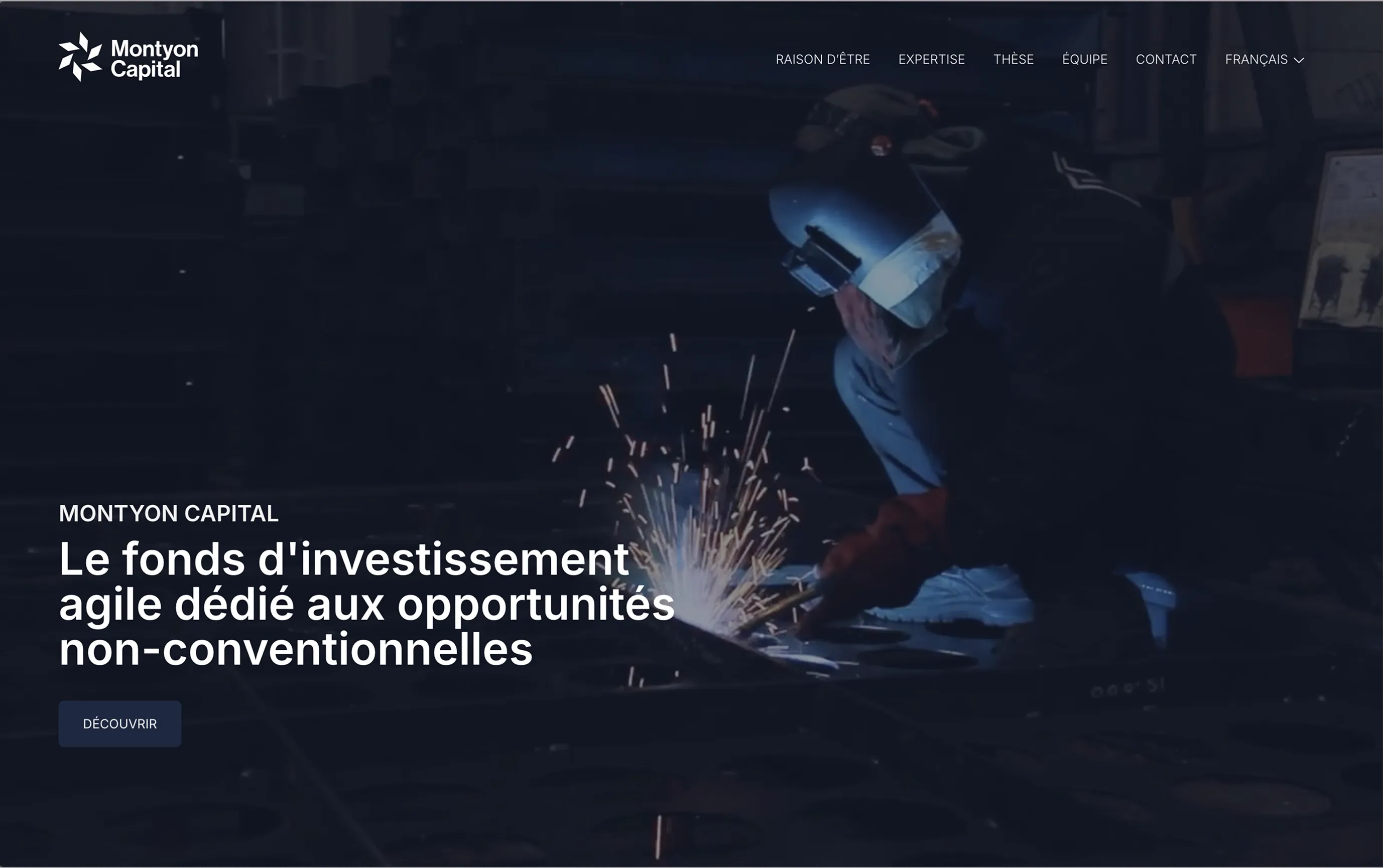 Refonte d'un site web multilingue pour un fond d'investissement